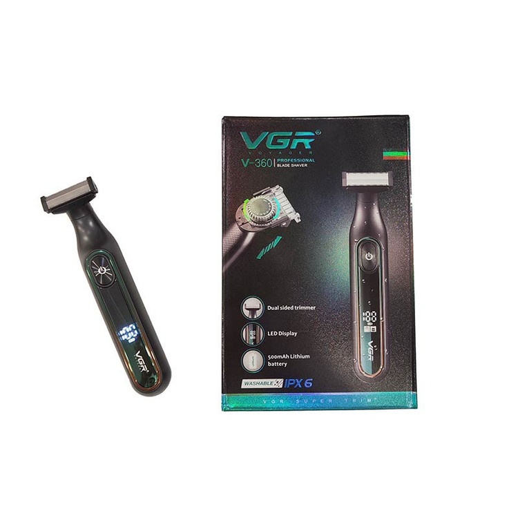 ماشین اصلاح ضد آب وی جی ار V-360